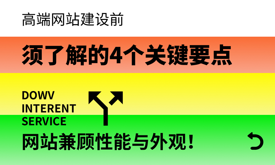 高端网站设计前必须了解的4个关键要点